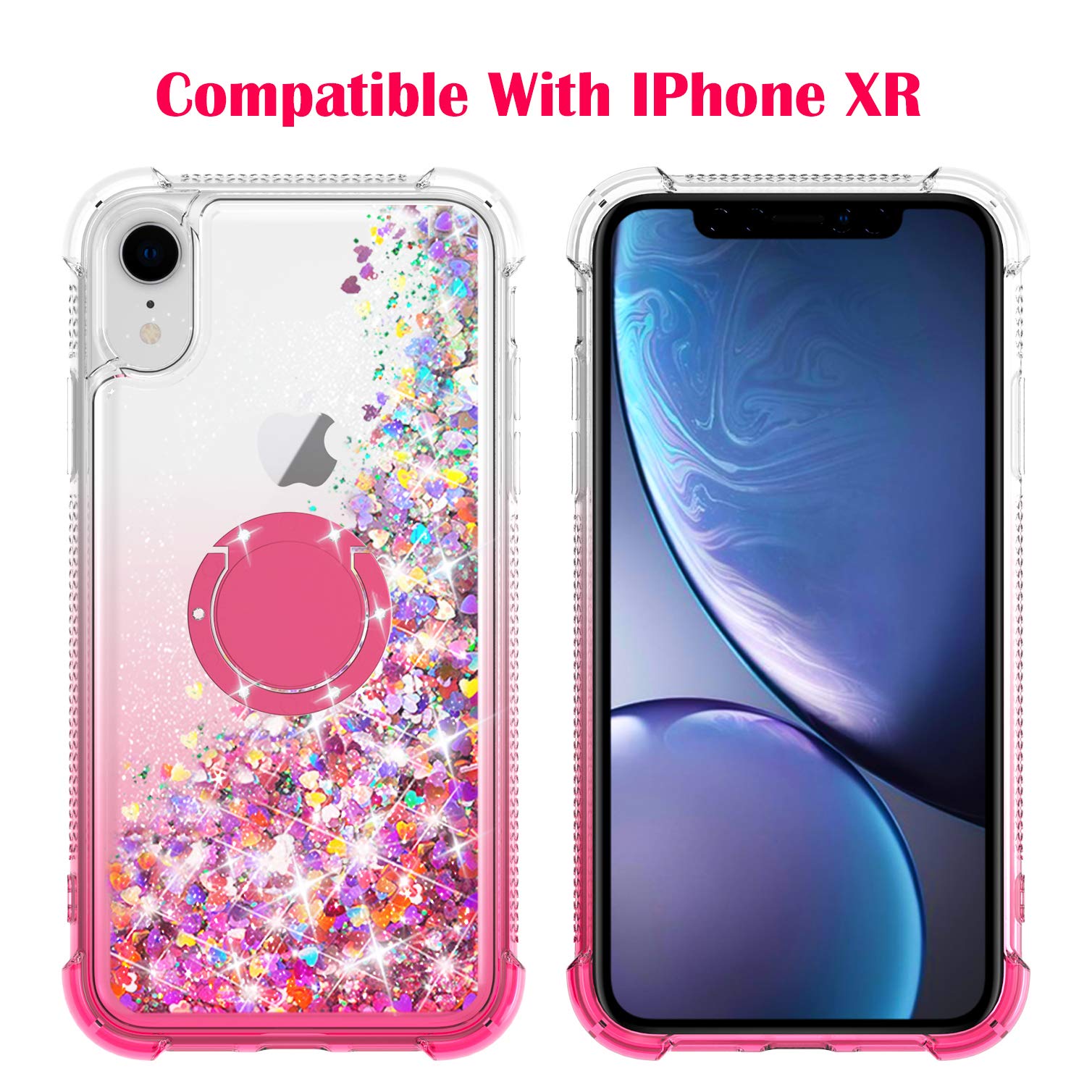 Amazon.co.jp: iPhone Xrケース、リング付き、ピンク : 家電＆カメラ